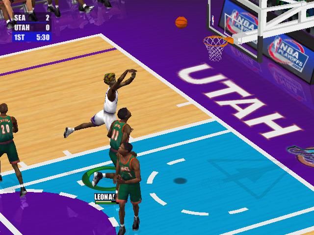 NBA Live 2001 screenshot 3 for Playstation
